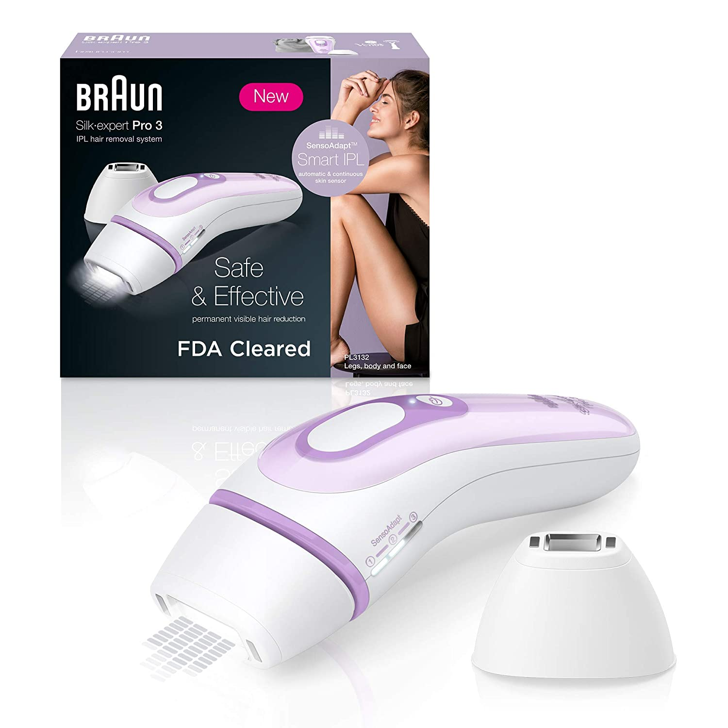 Best Hair Removal Devices for Women - Braun IPL Hair Removal for Women