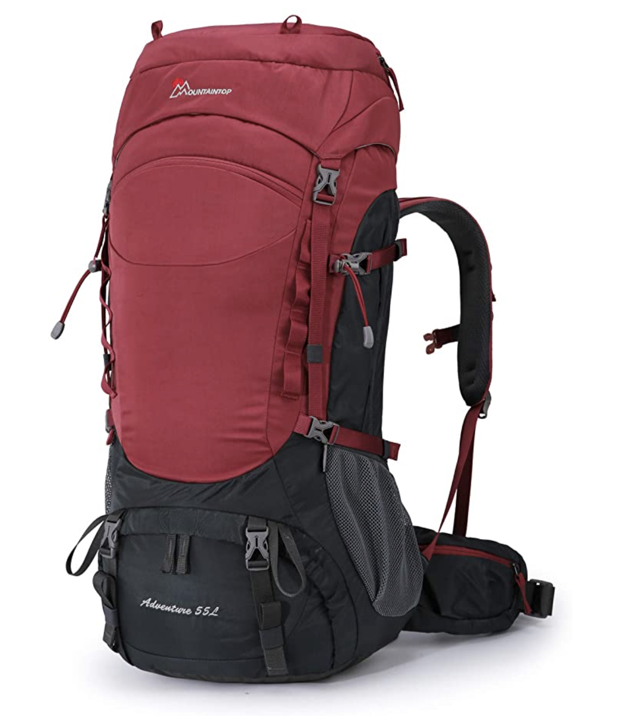 MOUNTAINTOP 80L/55L Hiking Internal Frame Backpack